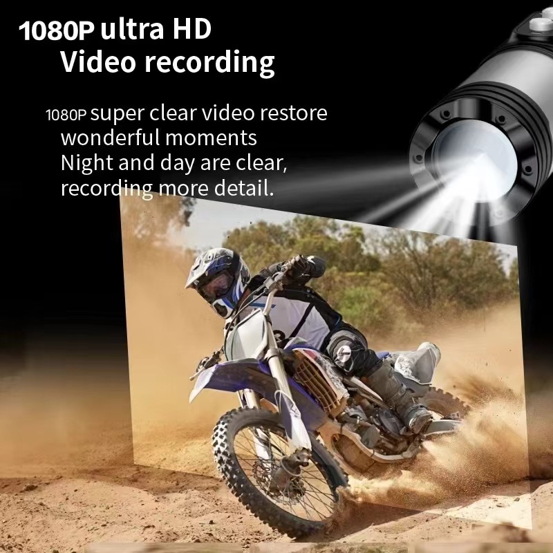 Action Camera 4K - For Aprilia SR GT 200 Tuono