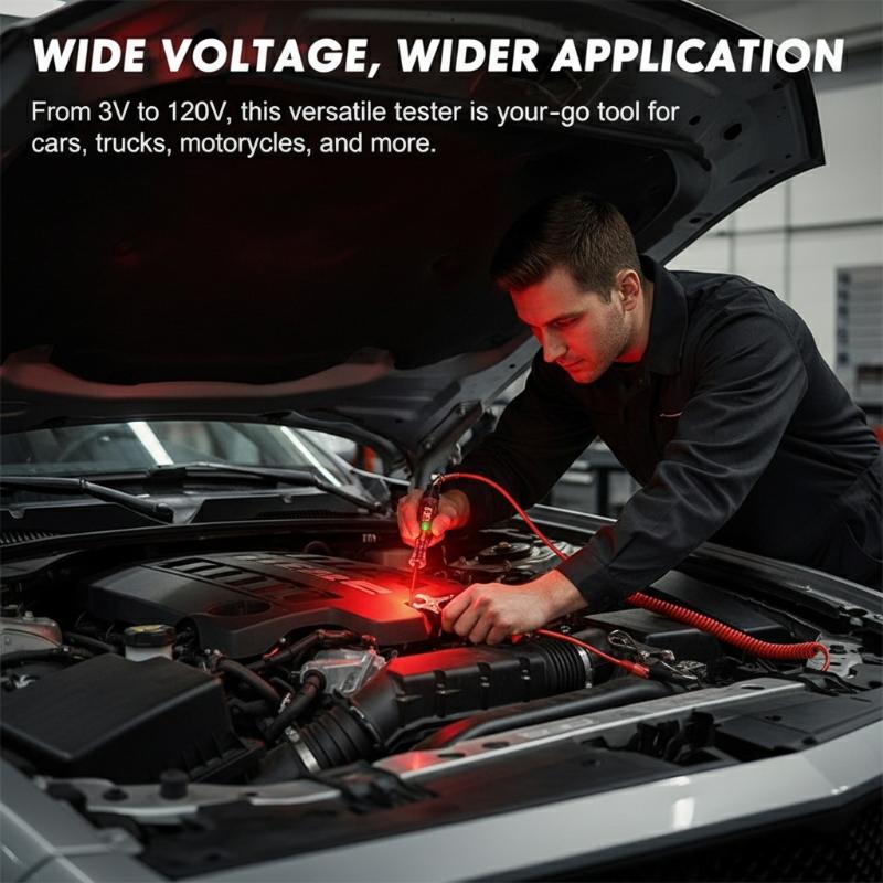 Electronics Quiz - 3V 120V Voltage Tester Pen Digital