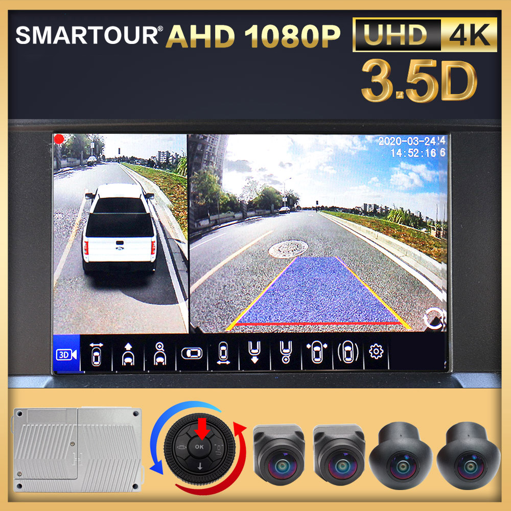 Action Camera 4K - SMARTOUR HD 1080P 3.5D 360 Degree