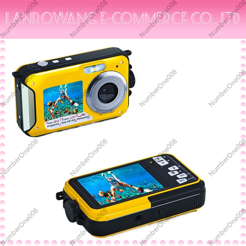 Action Camera 4K - Dual Screen Waterproof Action Camera 4K