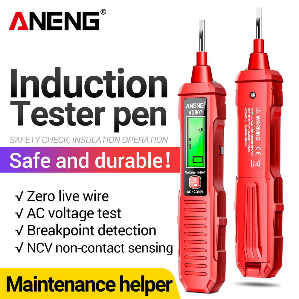 Electronics Quiz - ANENG VD807 One-word Induction Tester Portable