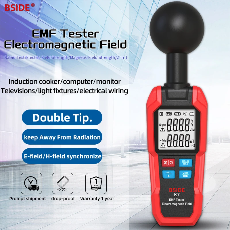 Electronics Quiz - 2025 EMF Meter Electric Magnetic Field