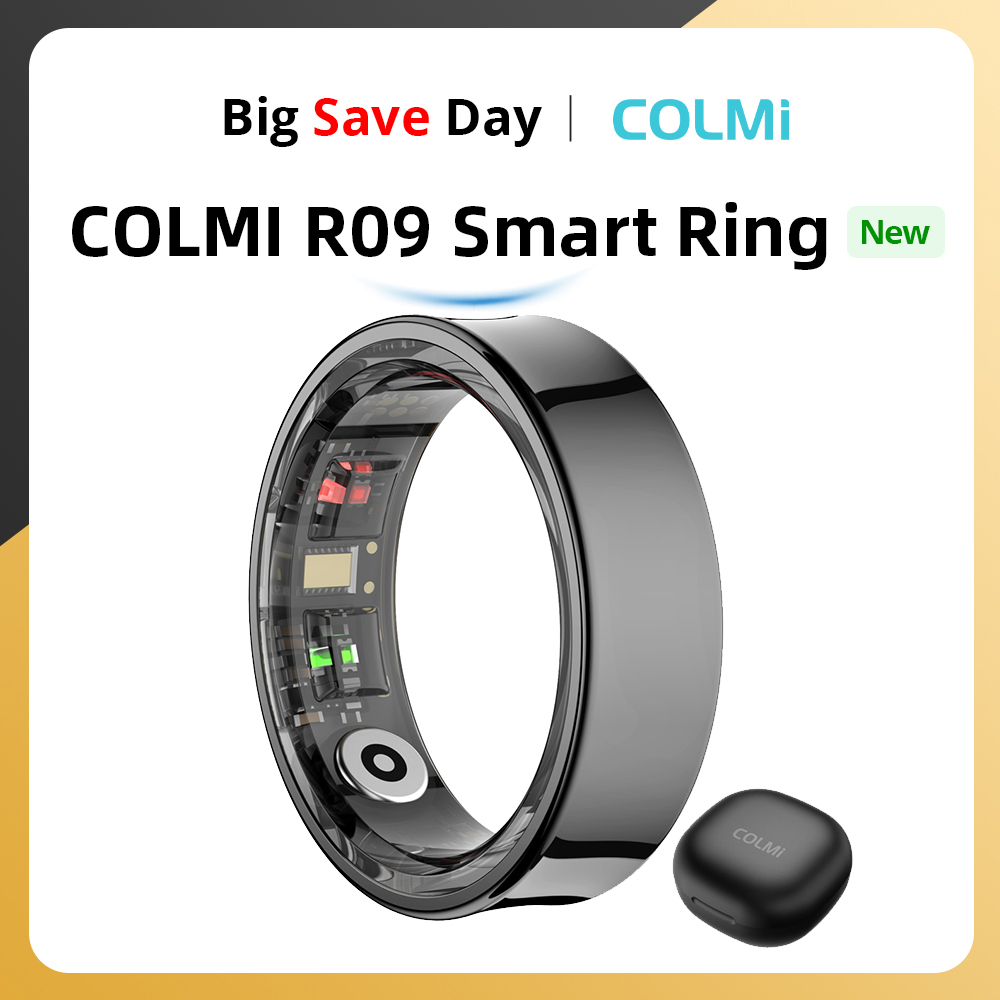 2024 COLMI R09 Smart Ring Men  - Smart Ring Health ulasan dan harga