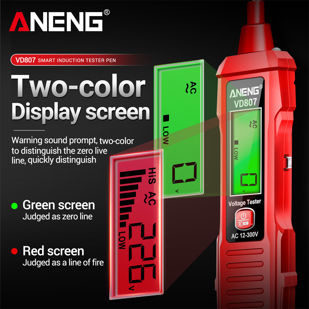 ANENG VD807 One-word Induction - Electronics Quiz ulasan dan harga
