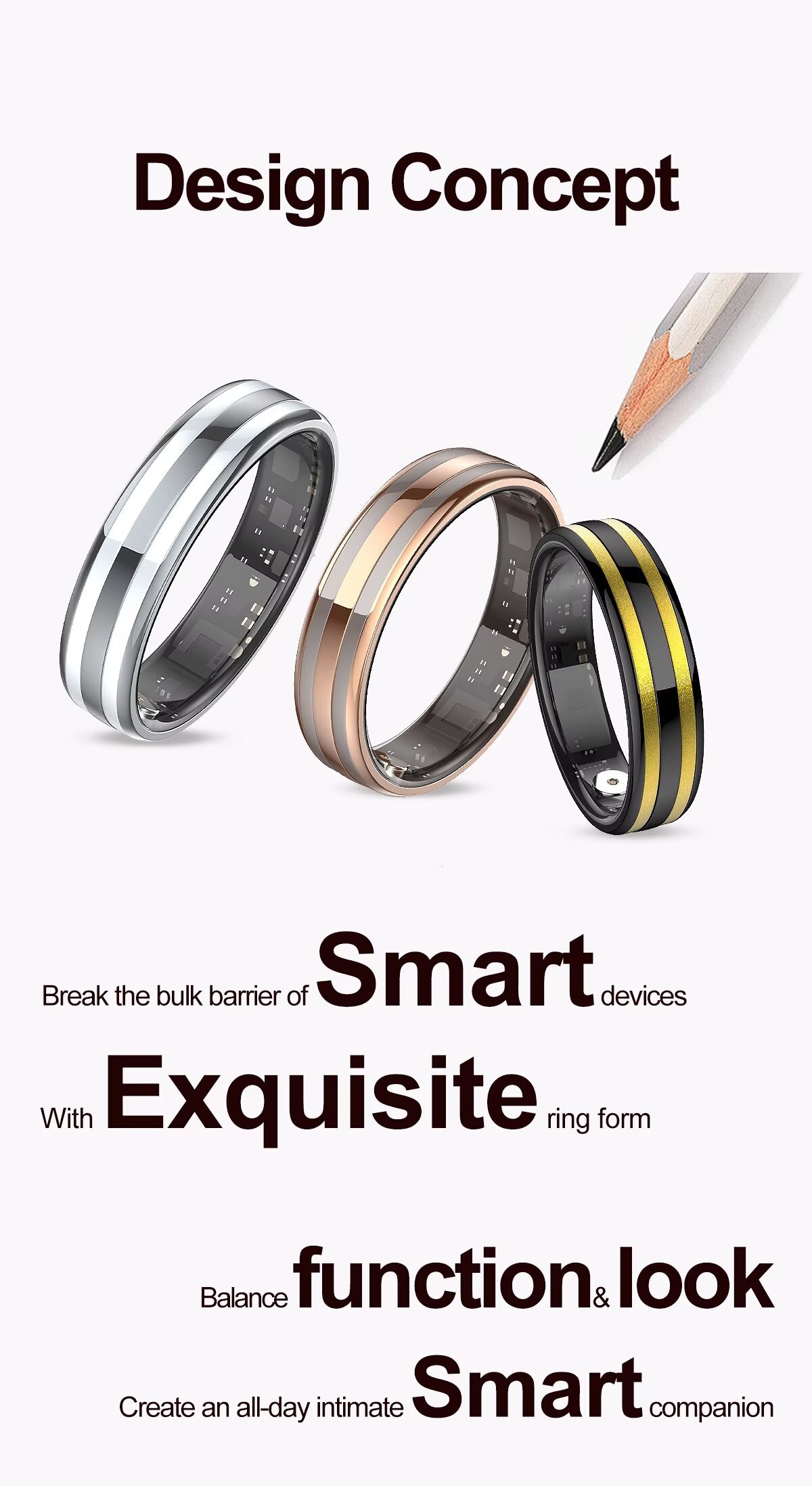 2026 Smart Ring For Men Women  - Smart Ring Health ulasan dan harga