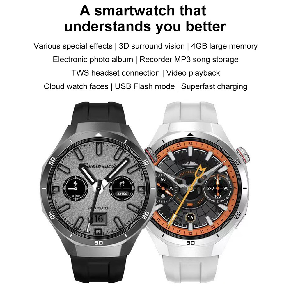 DT5 Pro Smart Watch for Men Wo - Electronics Gadgets For Men ulasan dan harga
