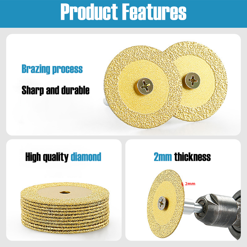 40mm Braze Diamond Saw Blade M - Electro Gadgets ulasan dan harga