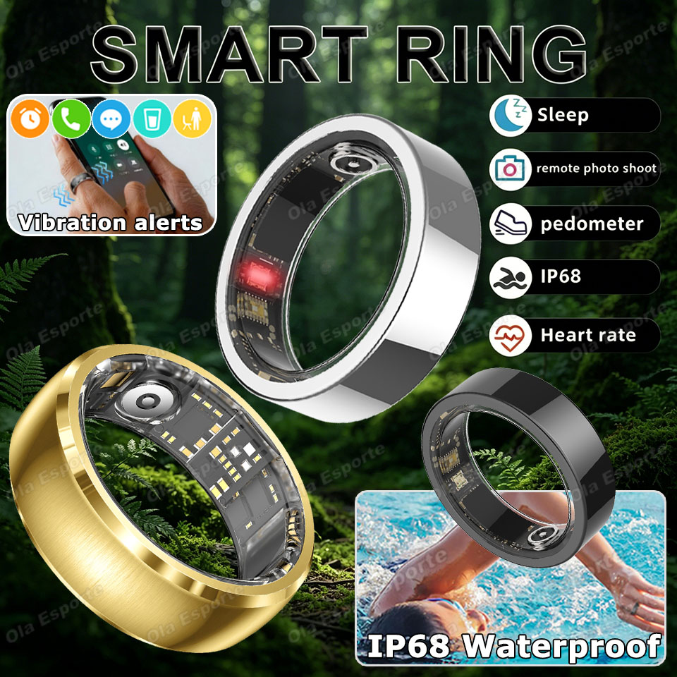 Upgraded Vibration Reminder Sm - Smart Ring Health ulasan dan harga