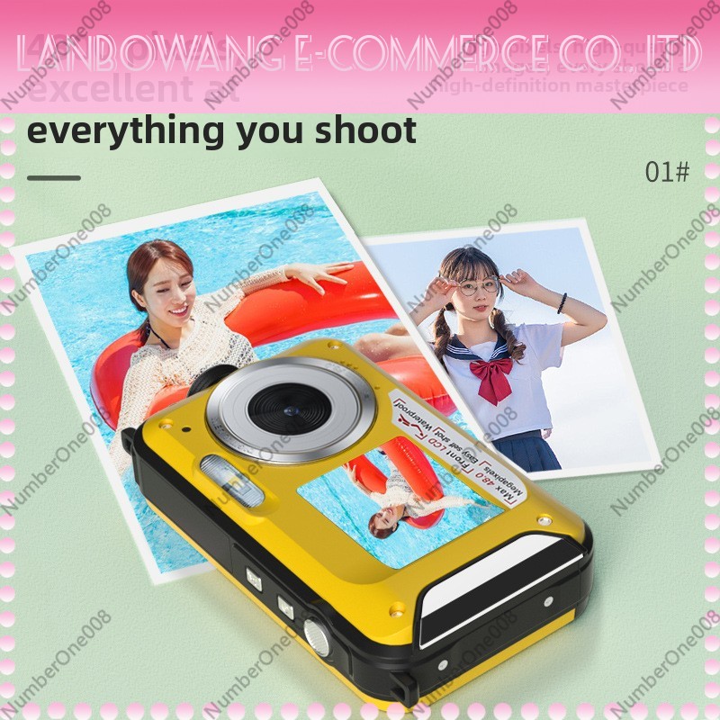 Dual Screen Waterproof Action  - Action Camera 4K ulasan dan harga
