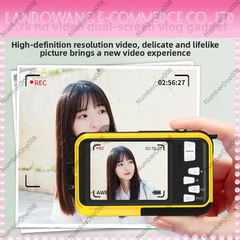 Dual Screen Waterproof Action  - Action Camera 4K ulasan dan harga