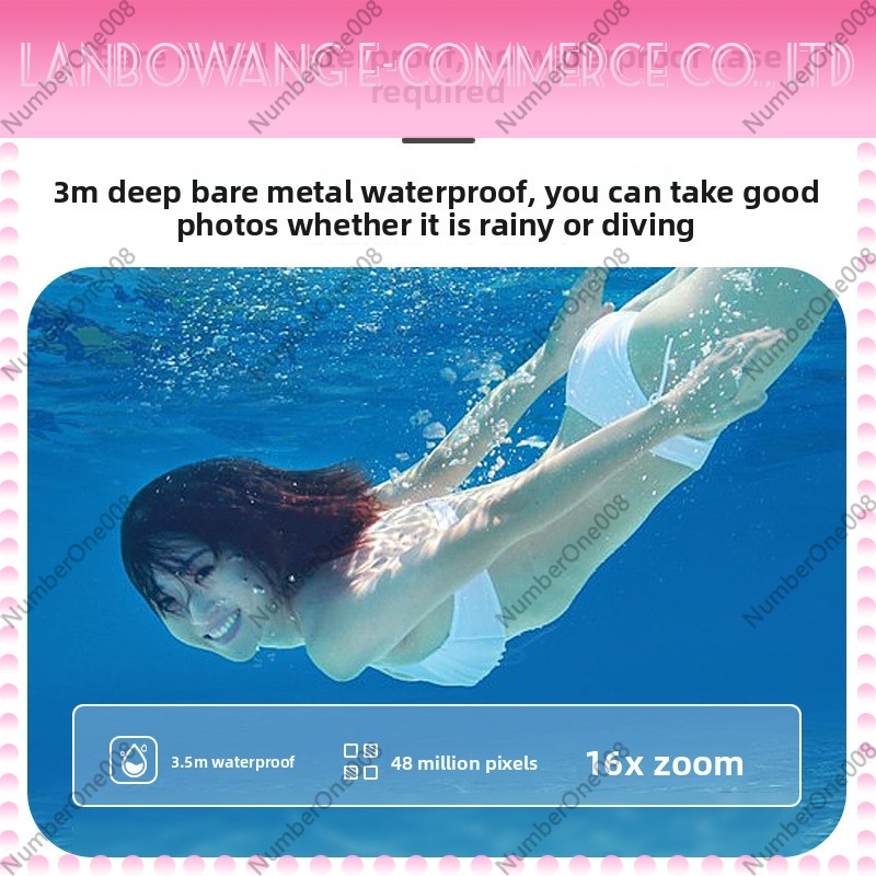Dual Screen Waterproof Action  - Action Camera 4K ulasan dan harga
