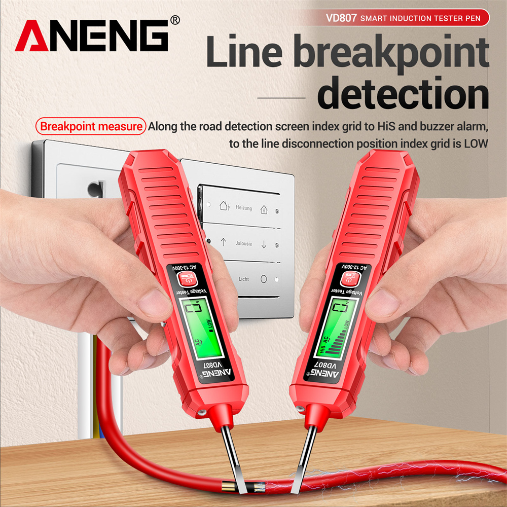ANENG VD807 One-word Induction - Electronics Quiz ulasan dan harga