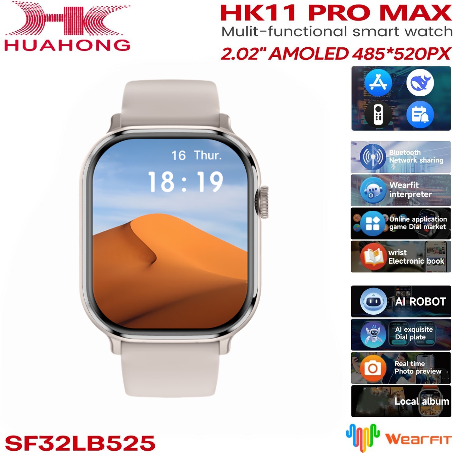 Original HK11 Pro MAX SmartWat - Electronics Quiz ulasan dan harga