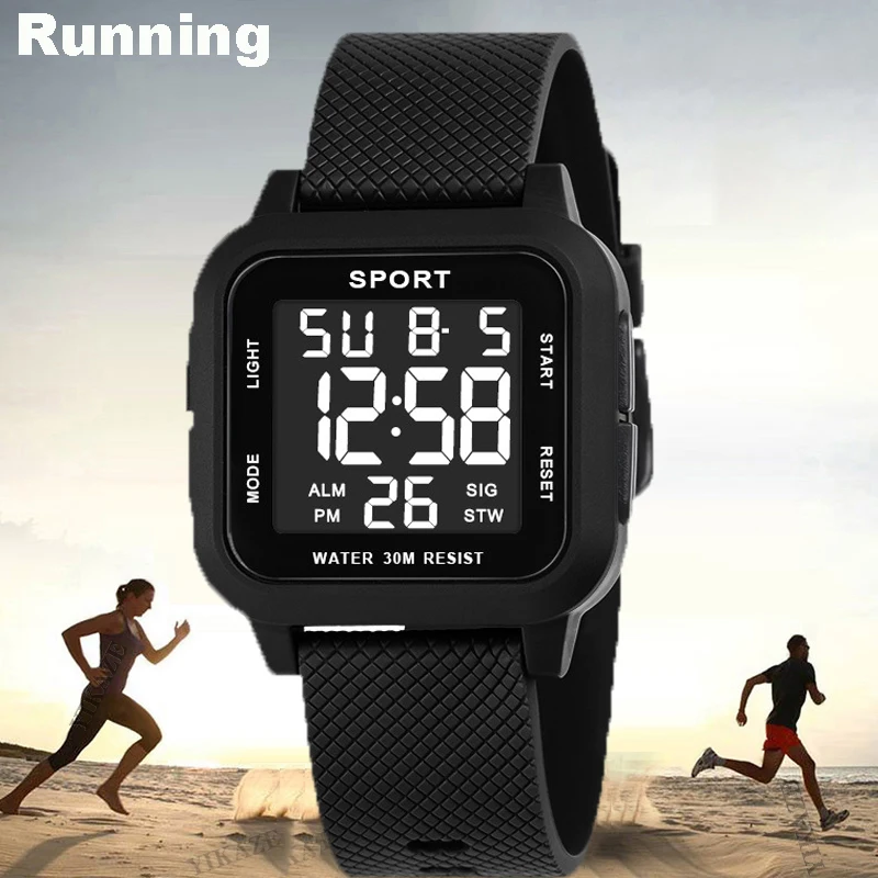 YIKAZE Men's Sports Watches Wa - Electronics Gadgets For Men ulasan dan harga