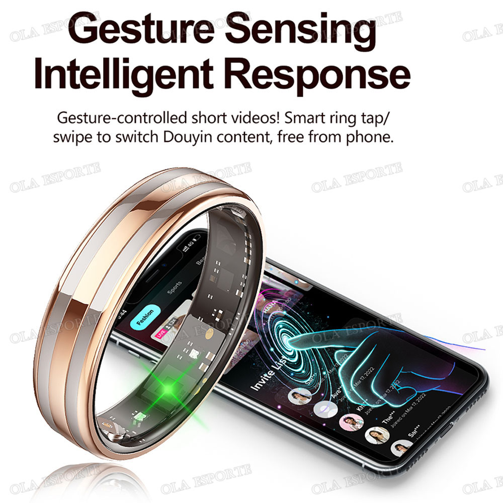 Gesture Sensing Smart Ring Hea - Smart Ring Health ulasan dan harga