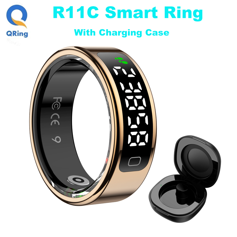 AMZMAX R11C Display Screen Sma - Smart Ring Health ulasan dan harga