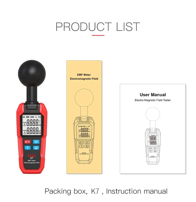 2025 EMF Meter Electric Magnet - Electronics Quiz ulasan dan harga